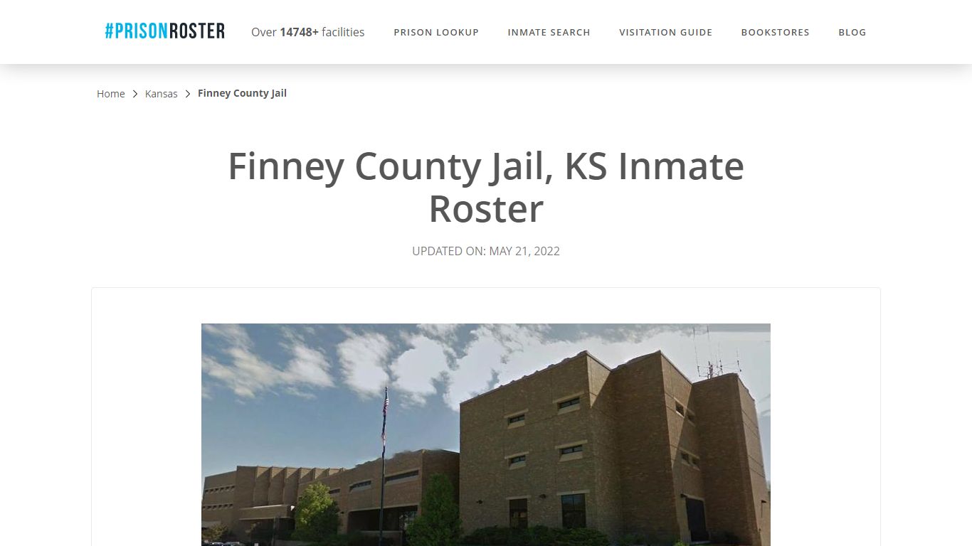 Finney County Jail, KS Inmate Roster